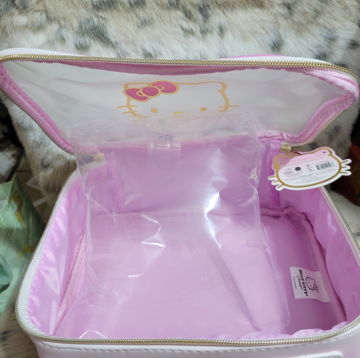 Hello kitty cosmetic bag