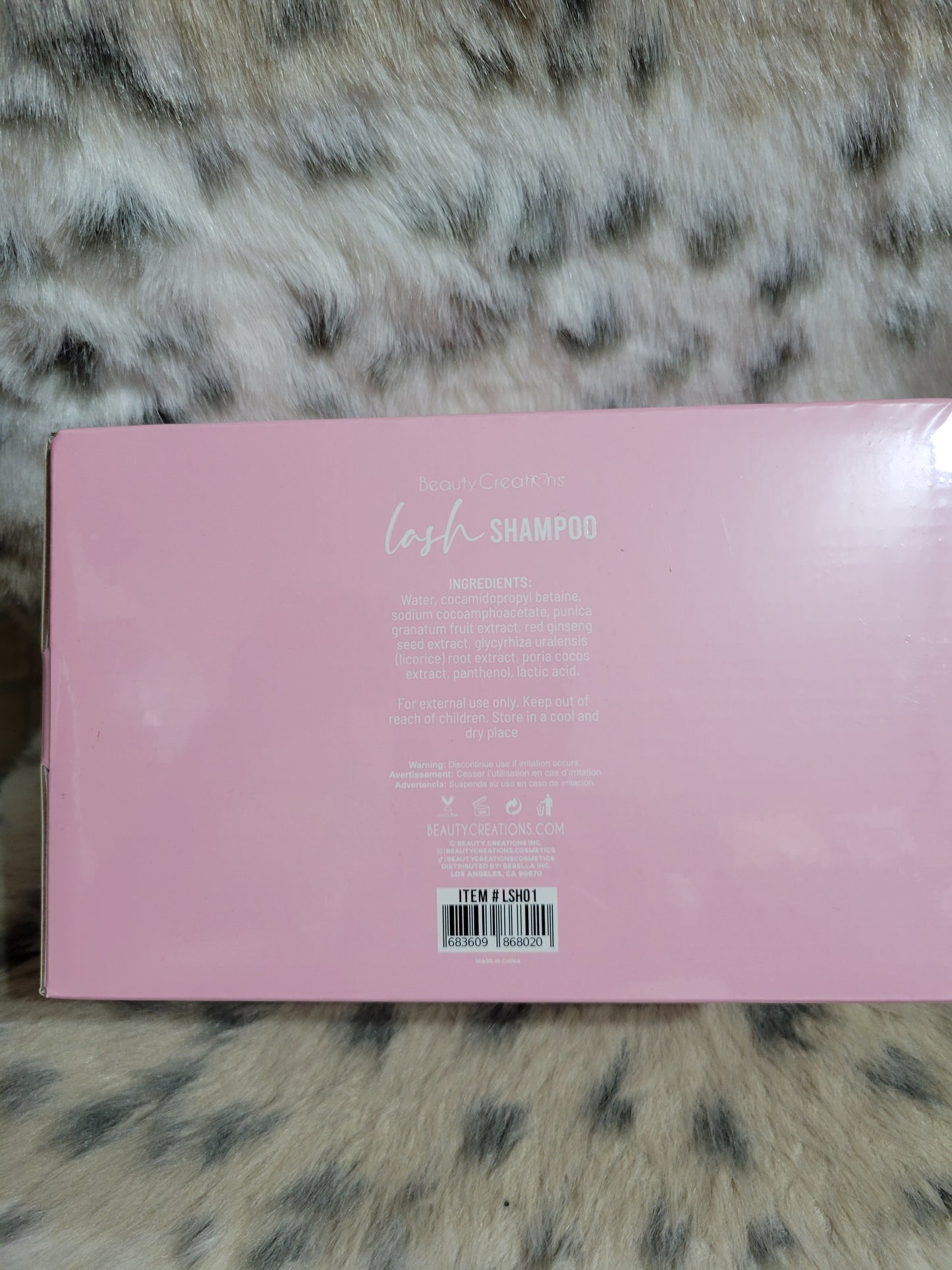 Beauty Creations Lash Shampoo Kit