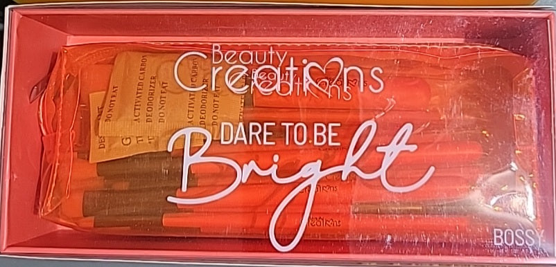 Beauty Creations neon brush set of 15 pcs.