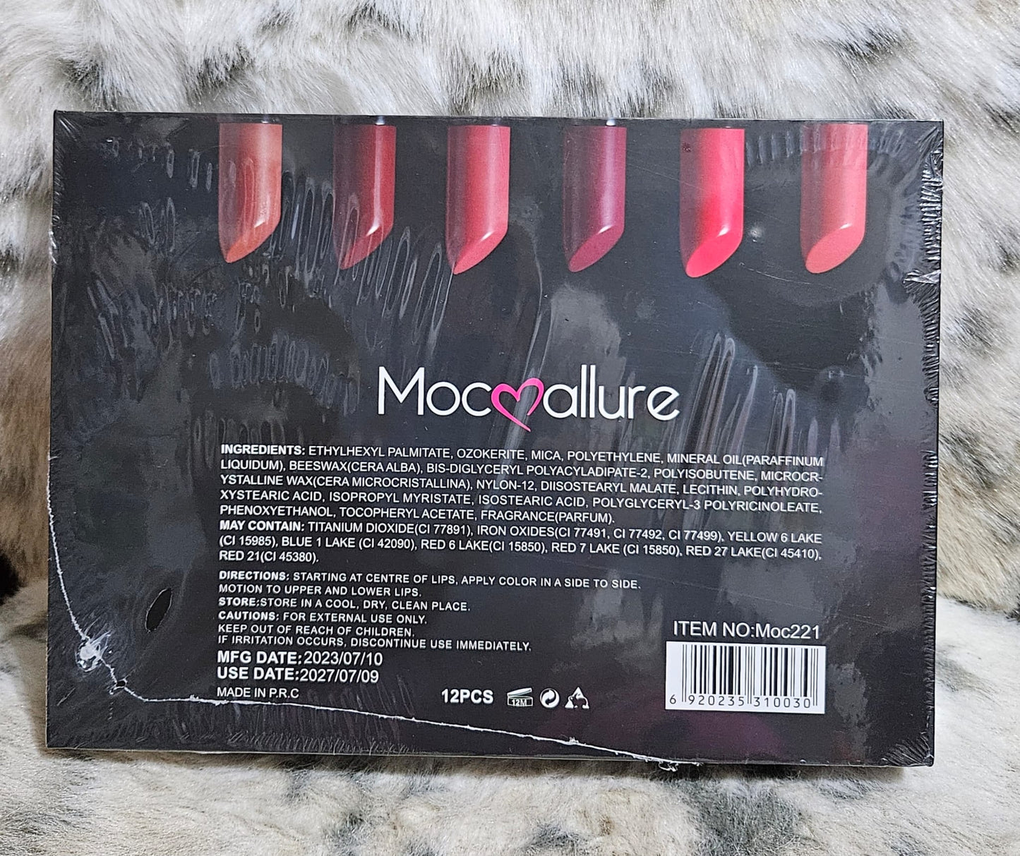 Mocoallure matte lipstick set