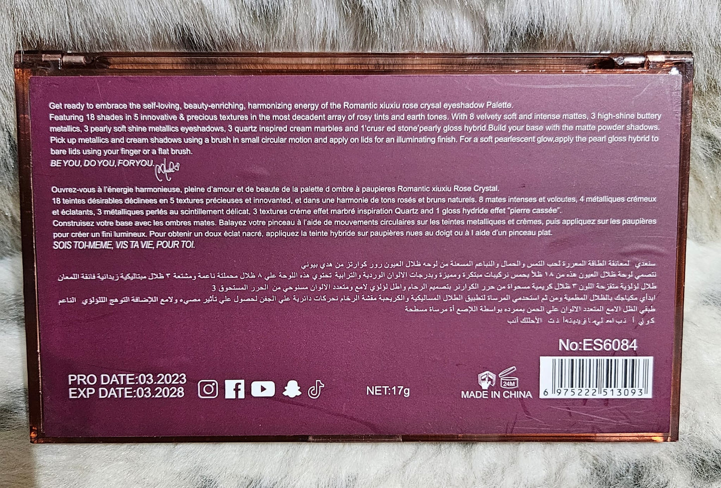 Favor beauty eyeshadow palette