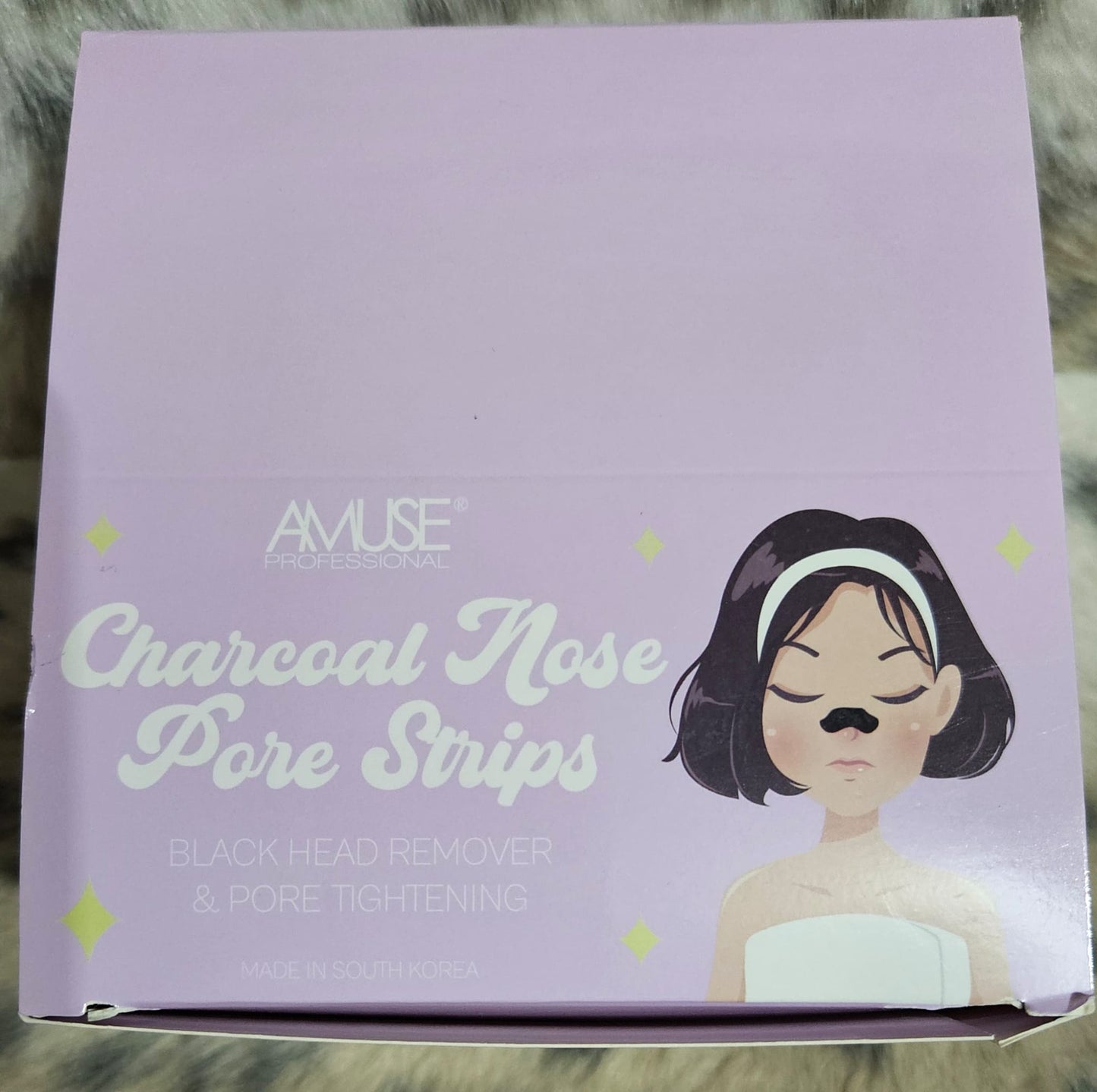 Amuse charcoal nose pore strips