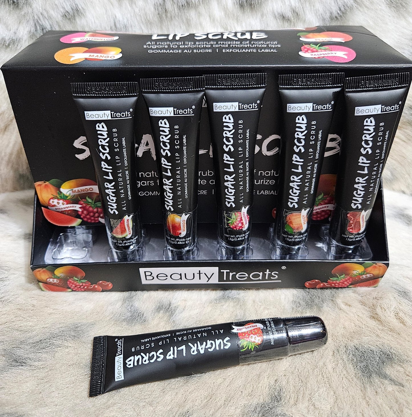 Beauty treats sugar lip scrub