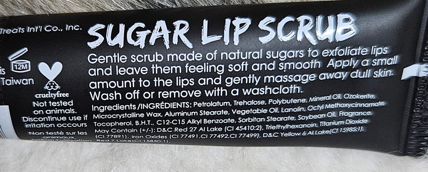 Beauty treats sugar lip scrub