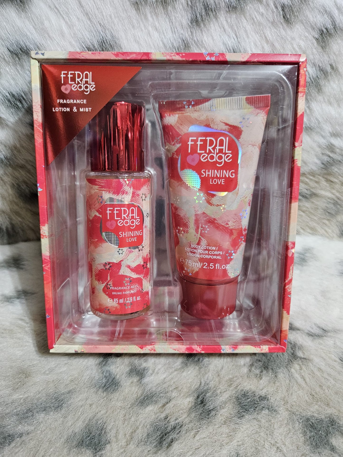 Feral Edge Fragrance lotion and Mist set