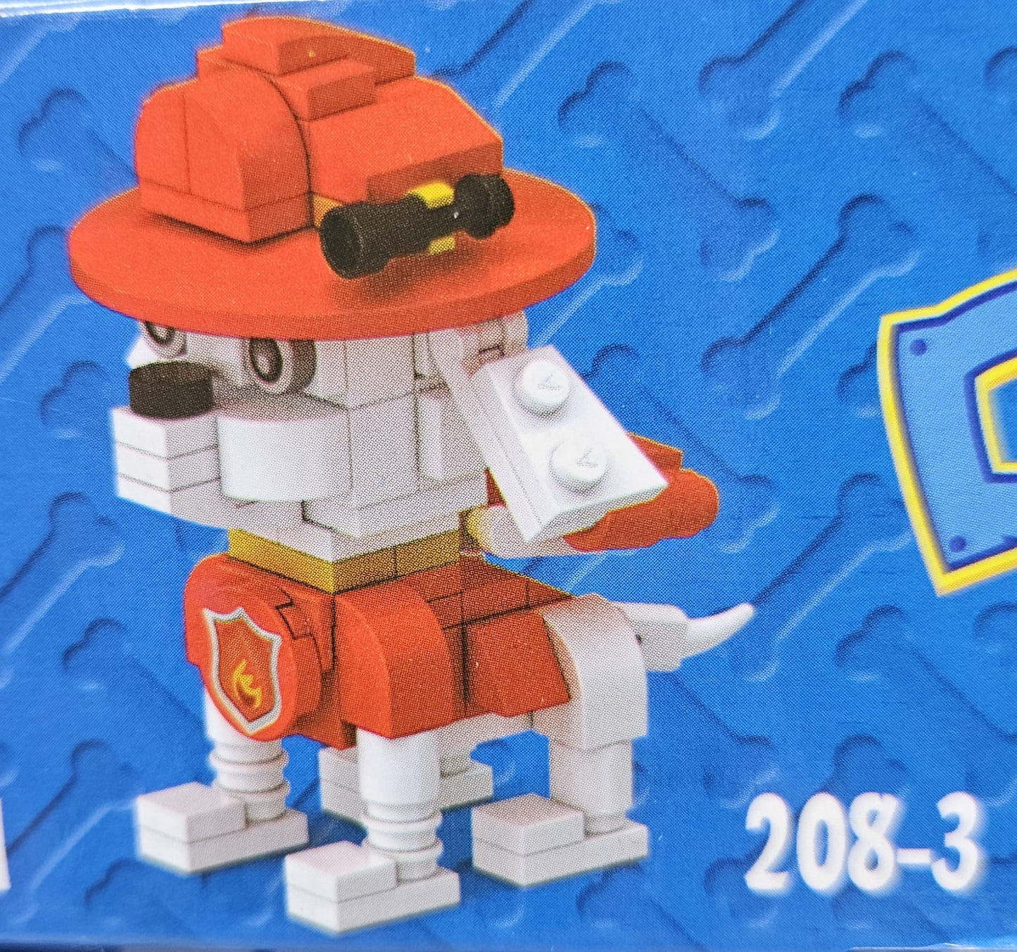 Dog guard mini brick set