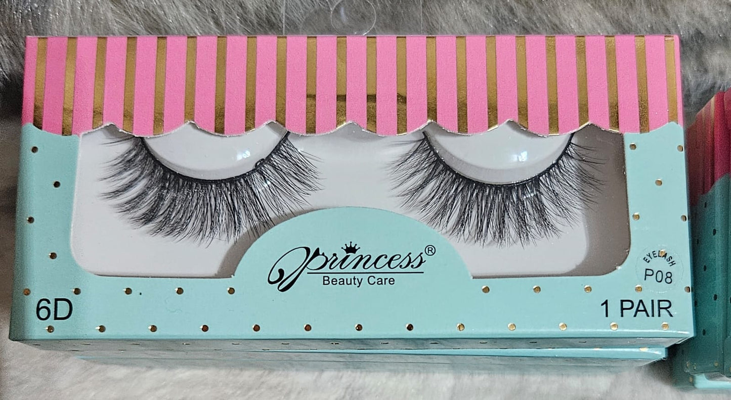 Princess faux 6D mink lashes