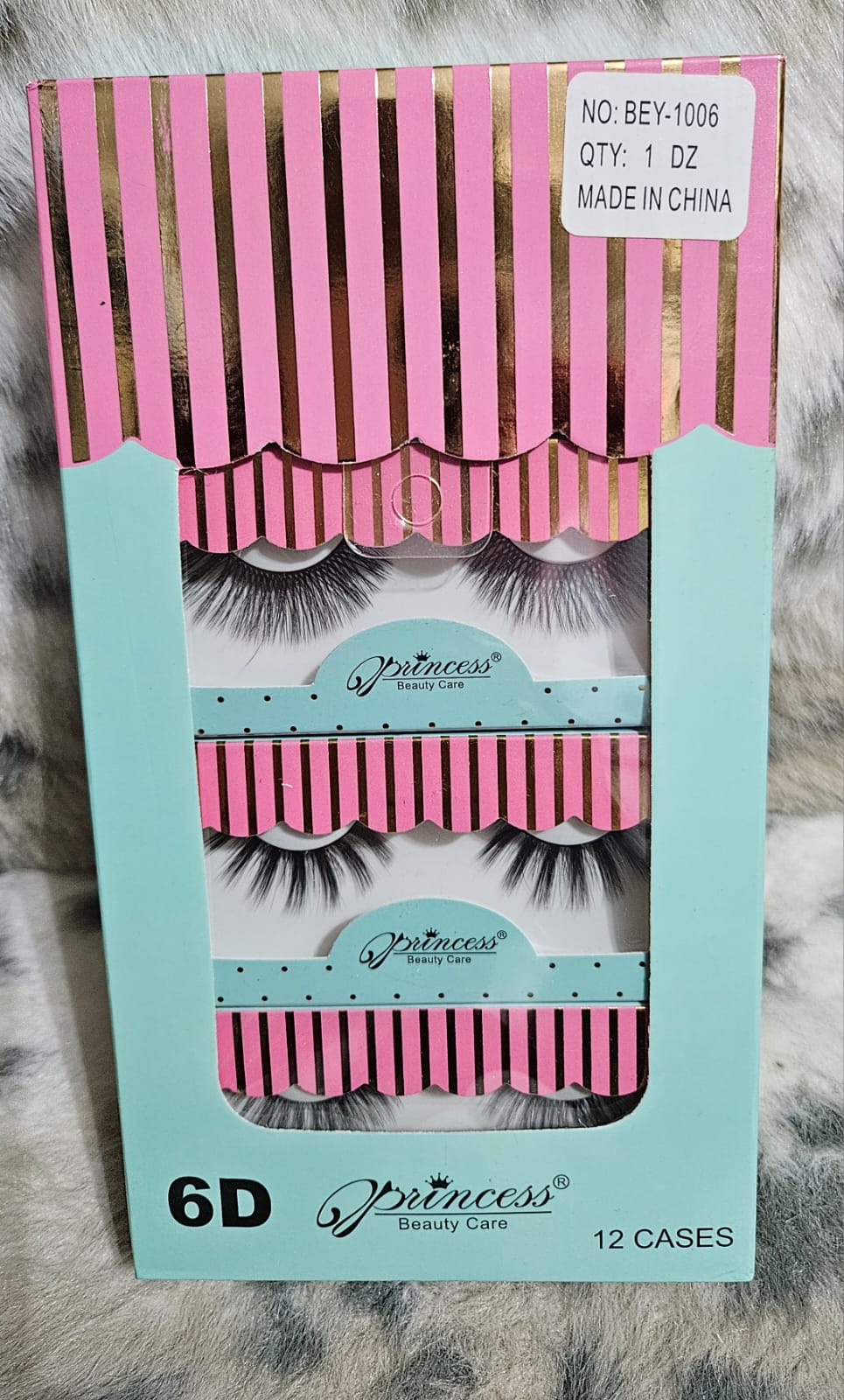 Princess faux 6D mink lashes