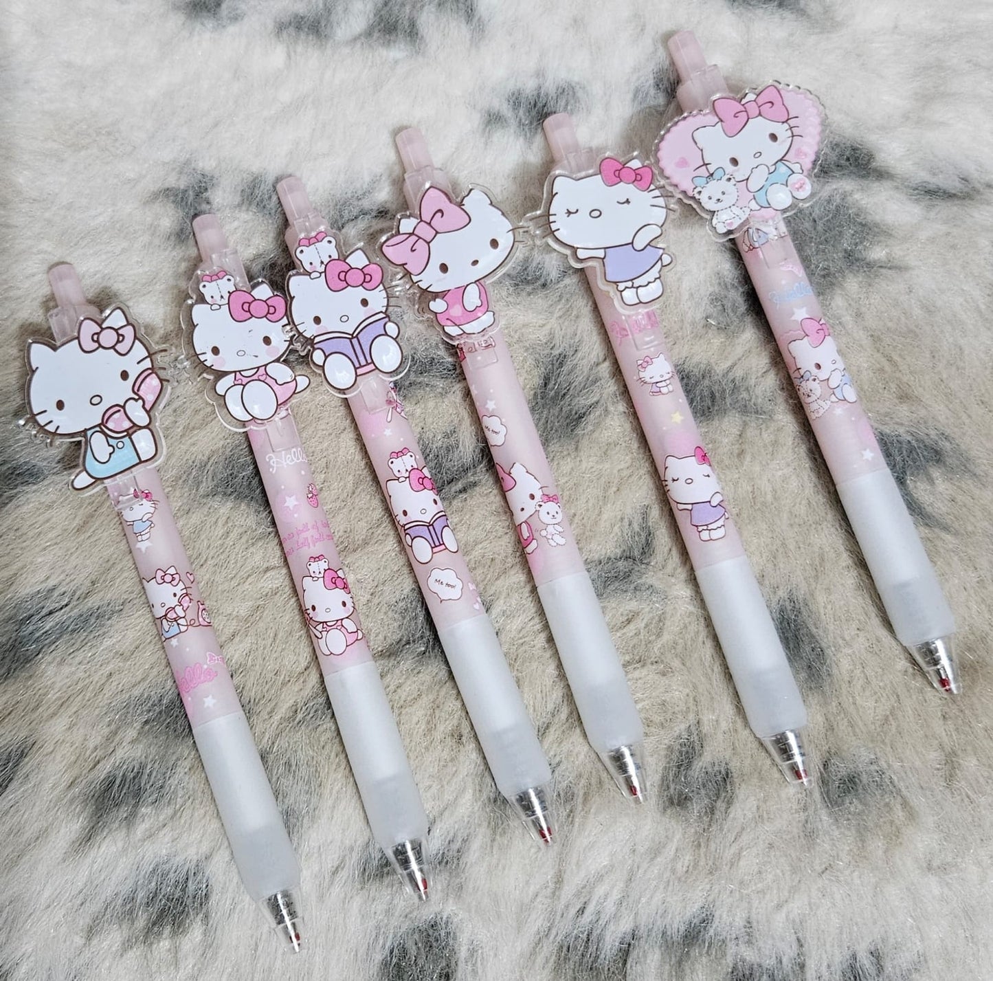 Kitty pen set of 6