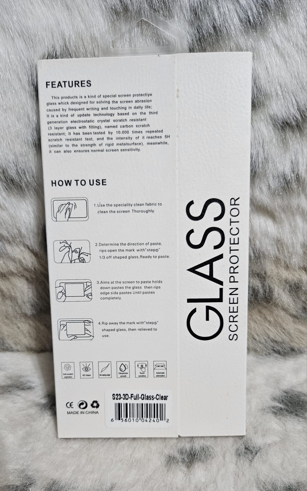 Glass screen protector SAM S23