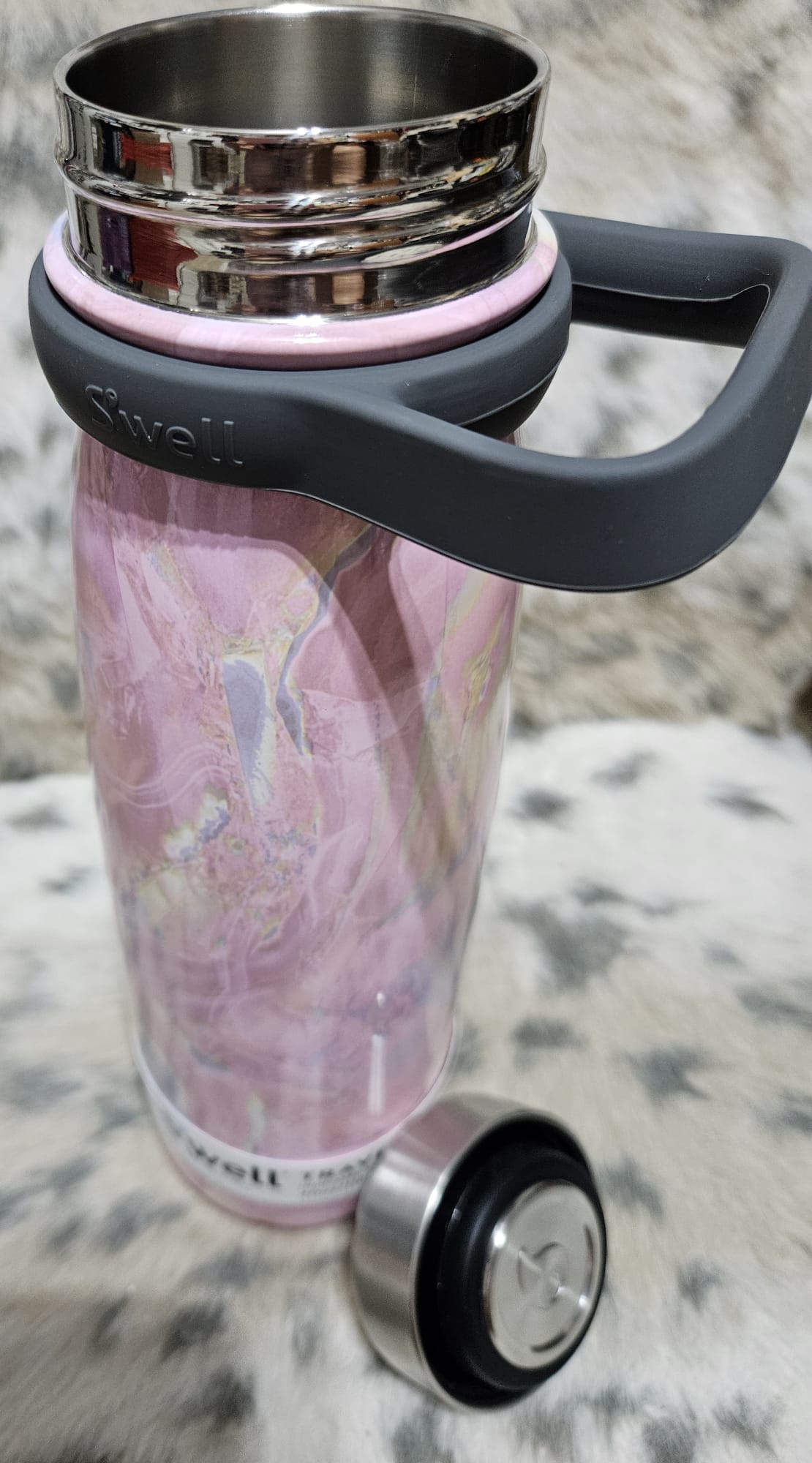 Tumbler traveler size 40 oz stainless steel with handle