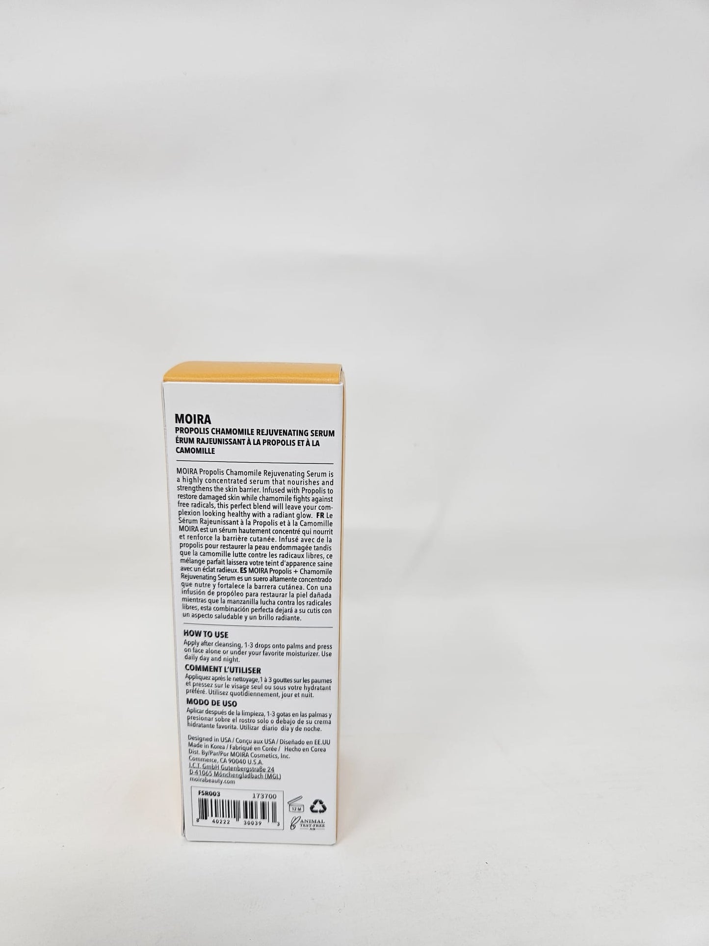 Moira Propolis Chamomile Rejuvenating Serum