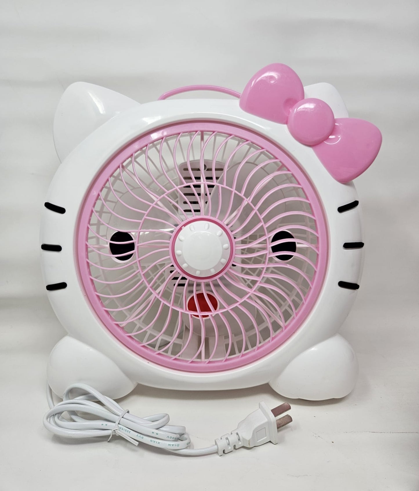 Electric fan cartoon desk