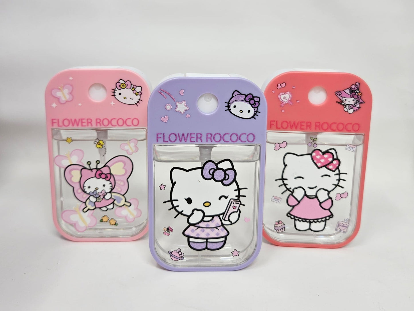 Cartoon mist spray perfume set of 3