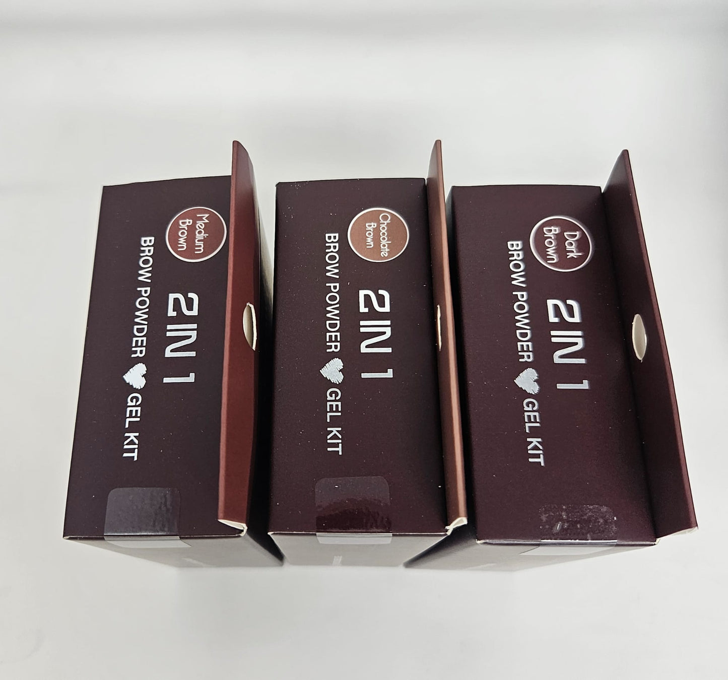 Eyebrow 2 in 1 brow powder and gel kit
