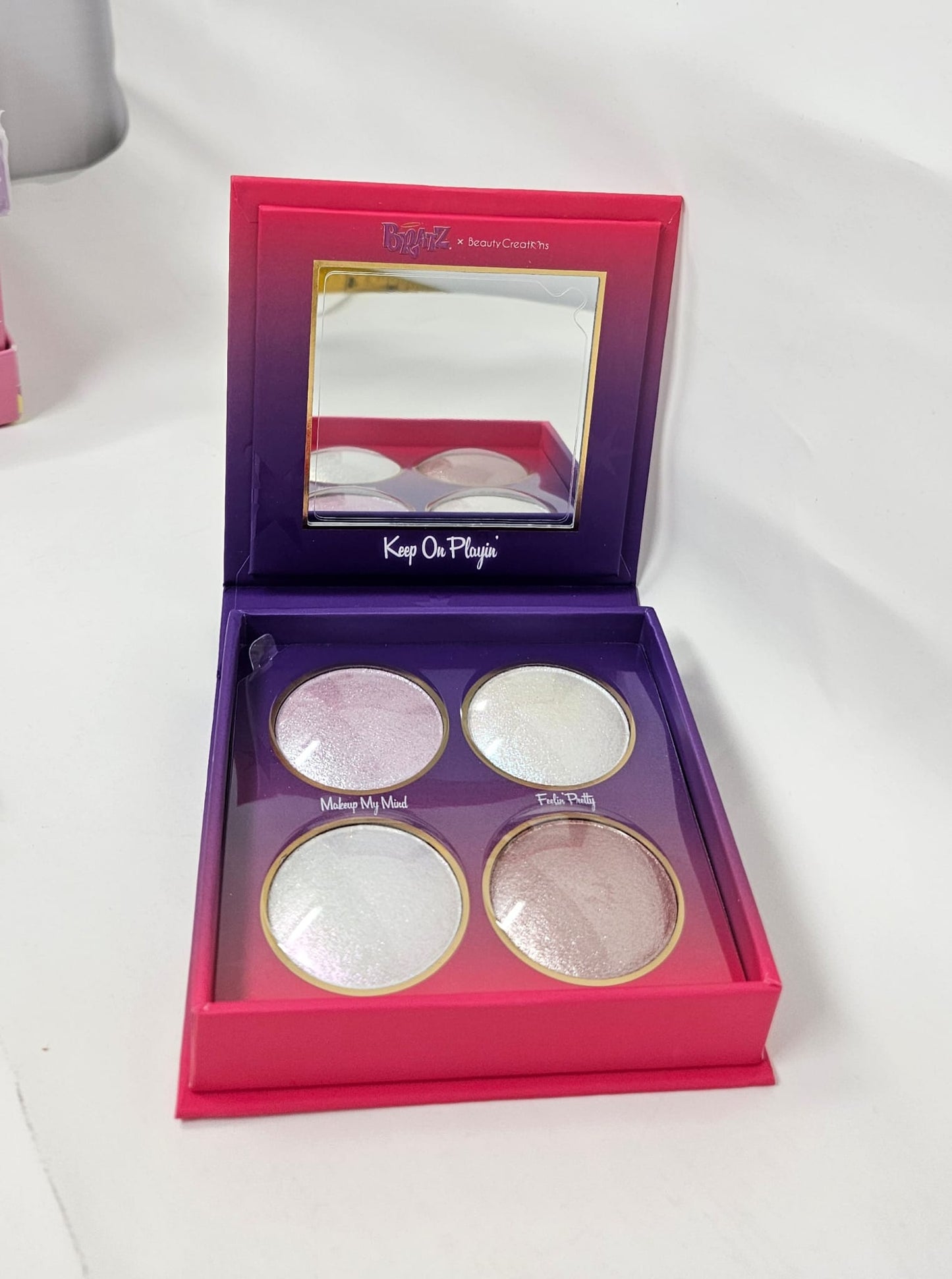 Bratz × Beauty Creations Baked highlight palette