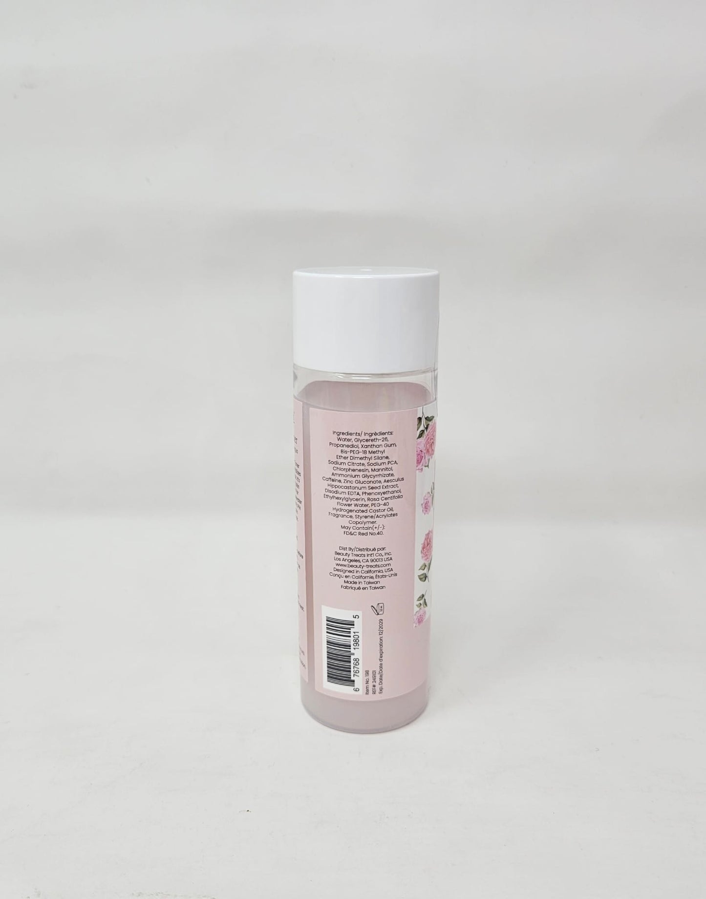 Rose water toner