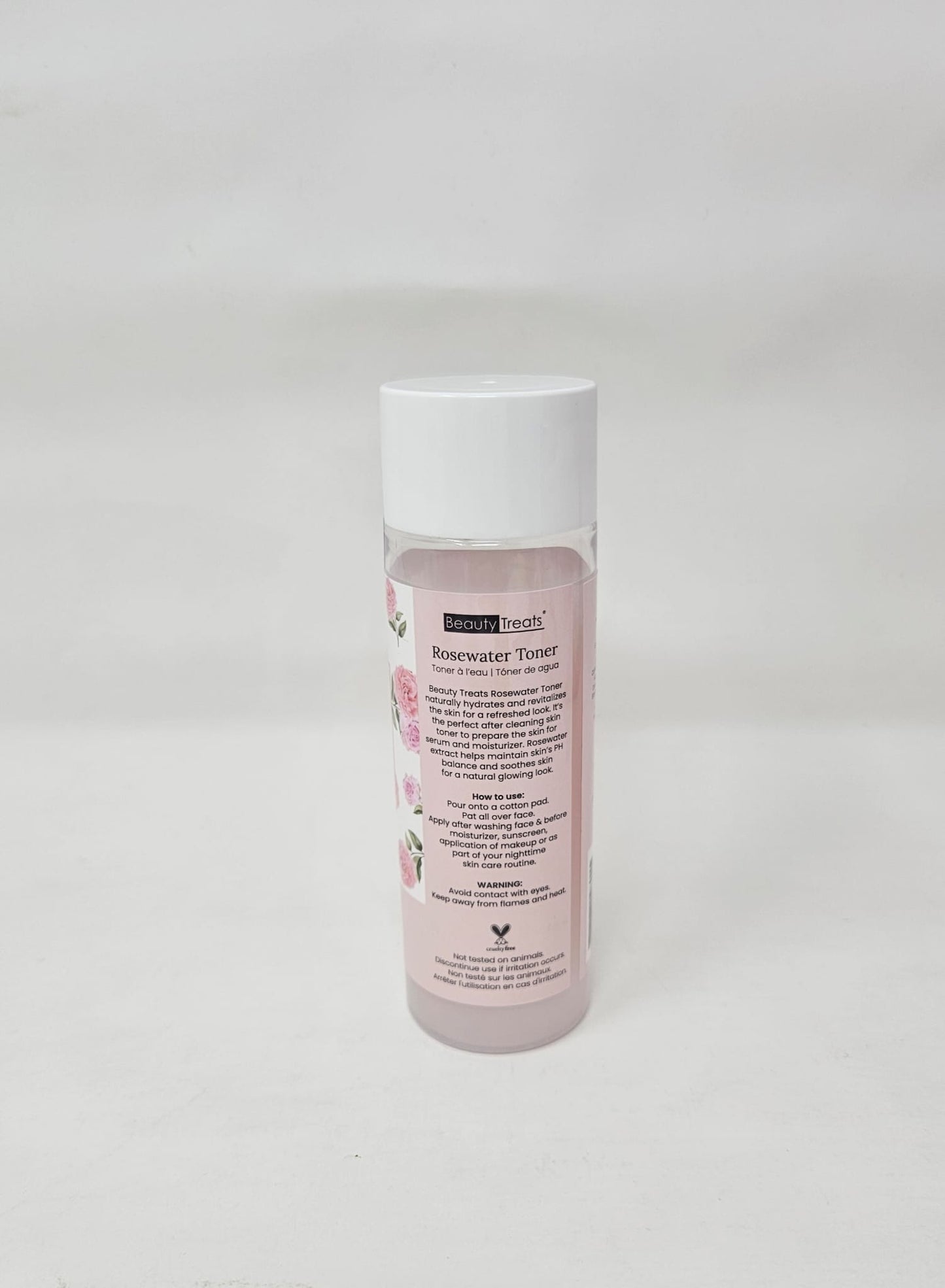 Rose water toner