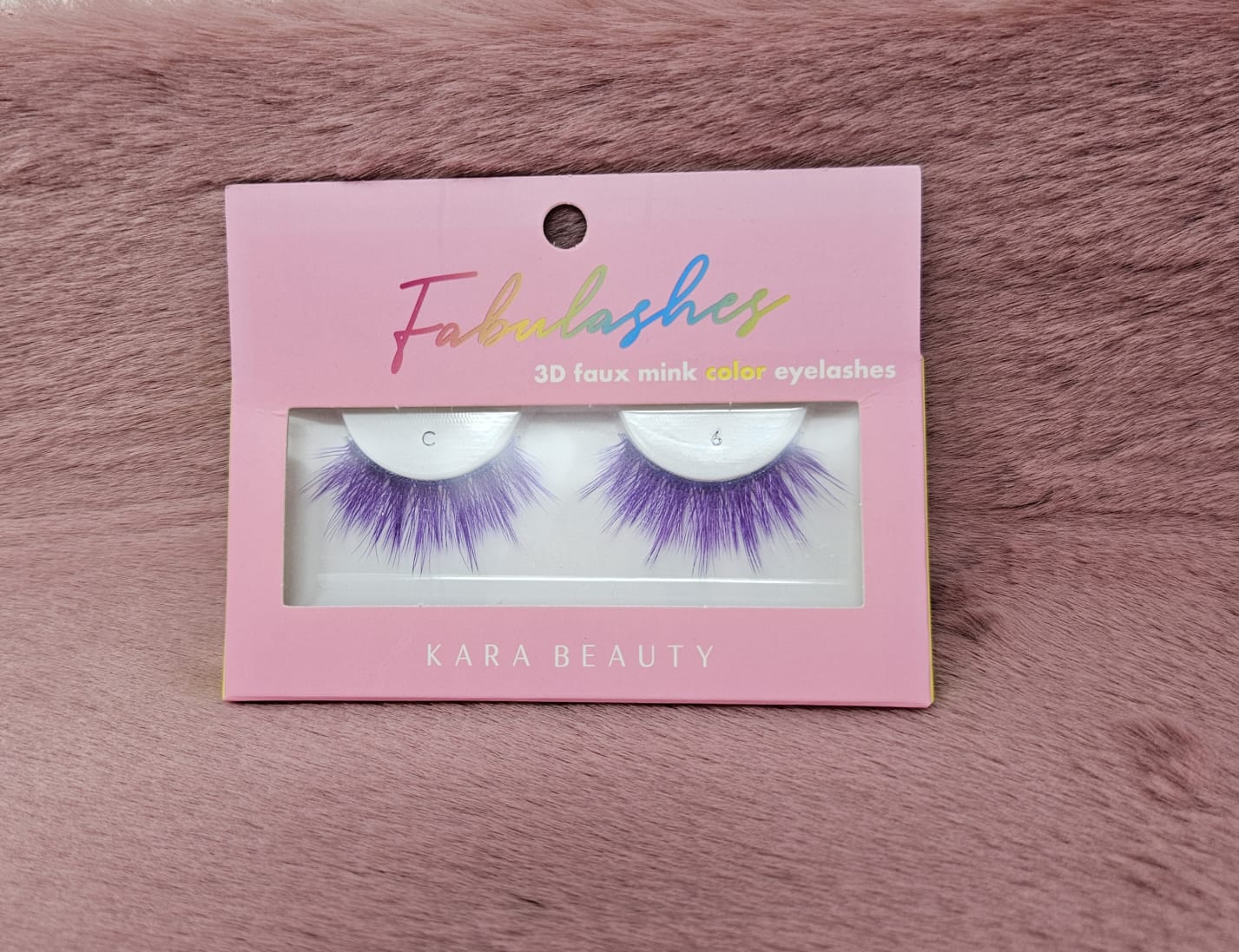 Kara Beauty 3D faux mink color eyelashes