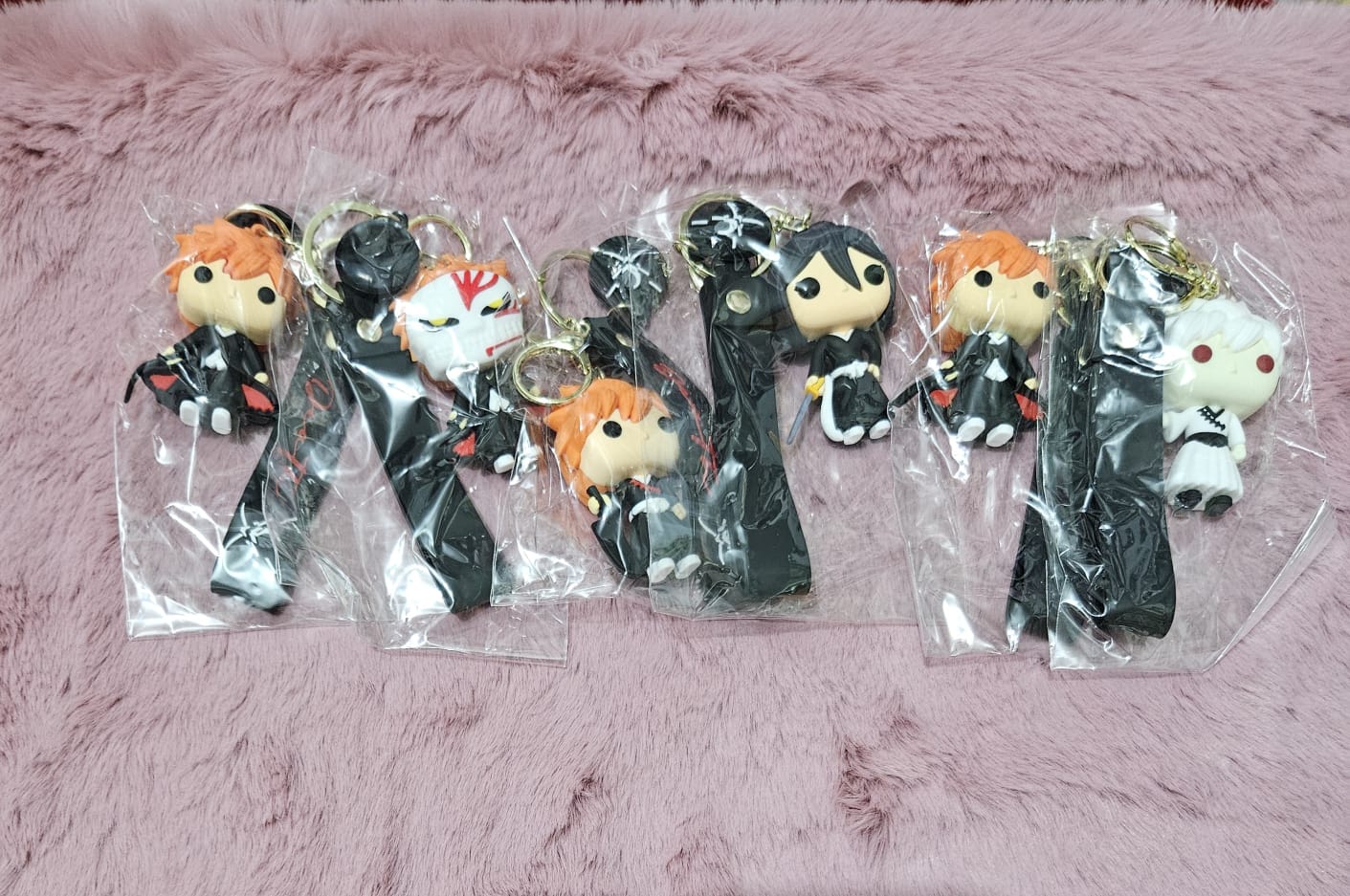 Keychain ninja set of 6
