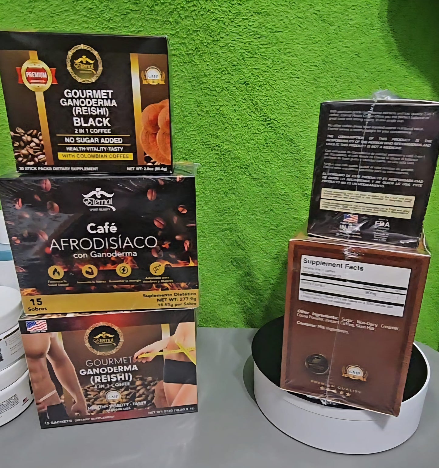 Coffee with ganoderma 5 package mix