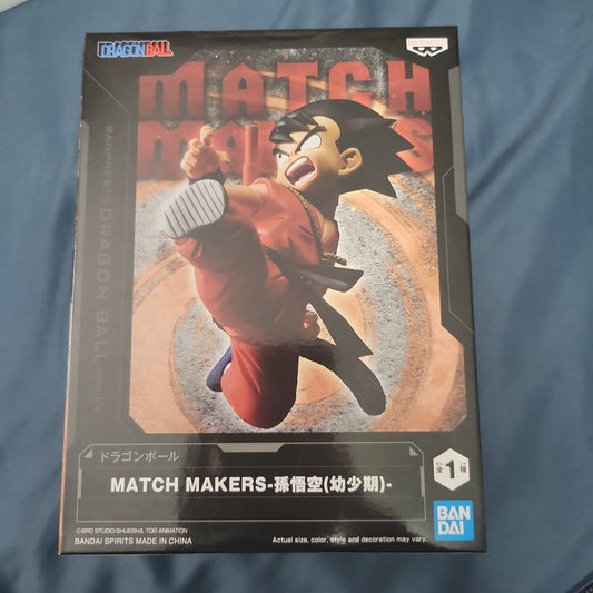 Dragon Ball Match Makers Son Goku Figure Childhood Banpresto Prize PVC