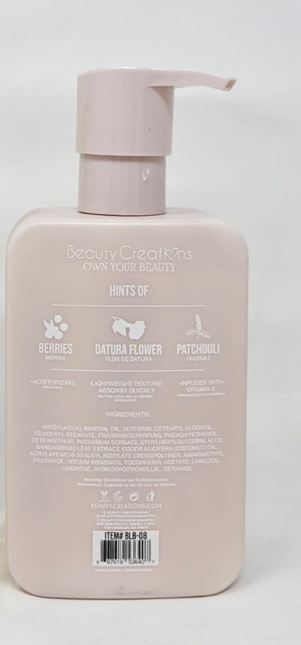 Beauty Creations Body Lotion