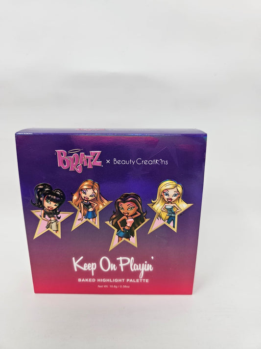 Bratz × Beauty Creations Baked highlight palette