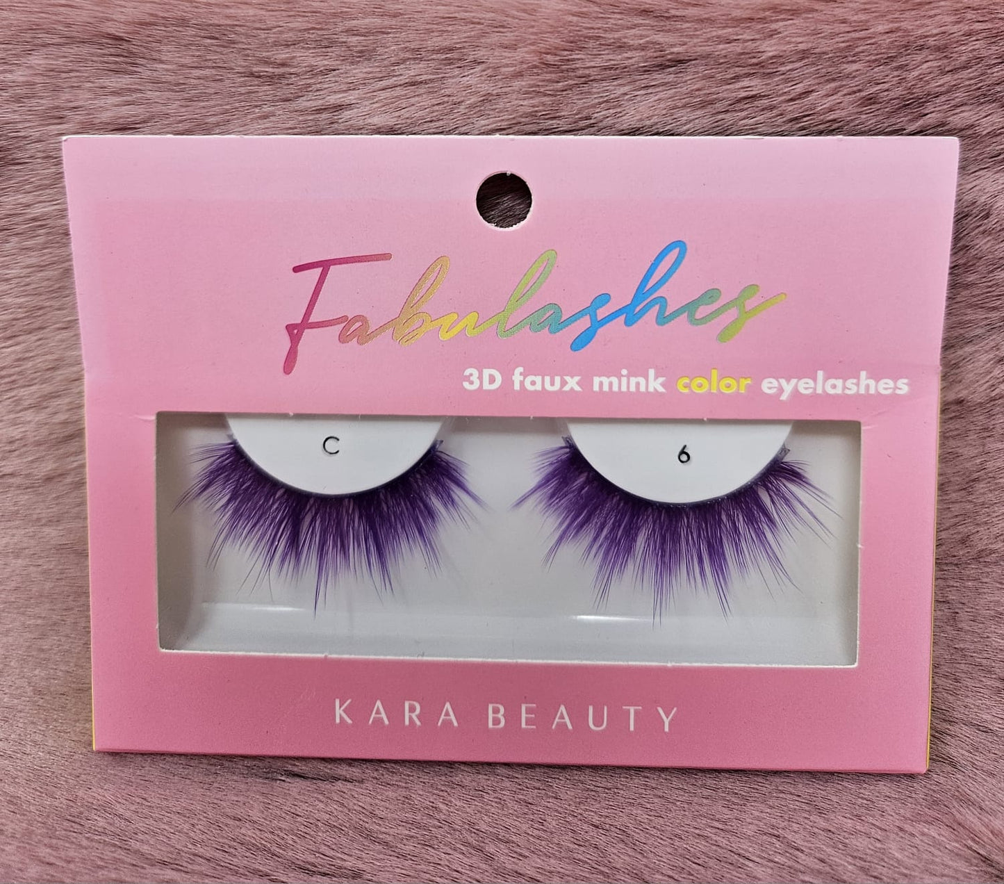 Kara Beauty  3D faux mink color eyelashes