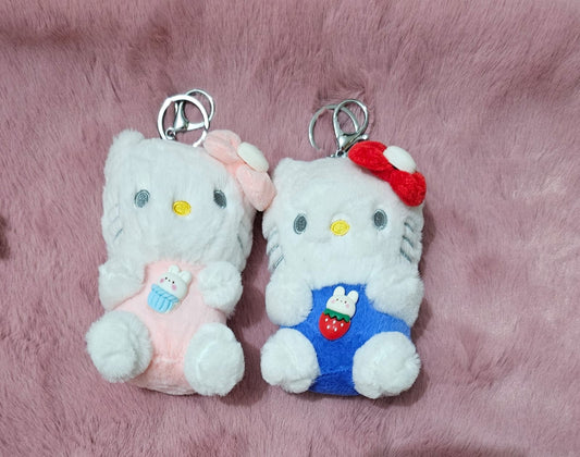 Plushie keychain kitty set of 2